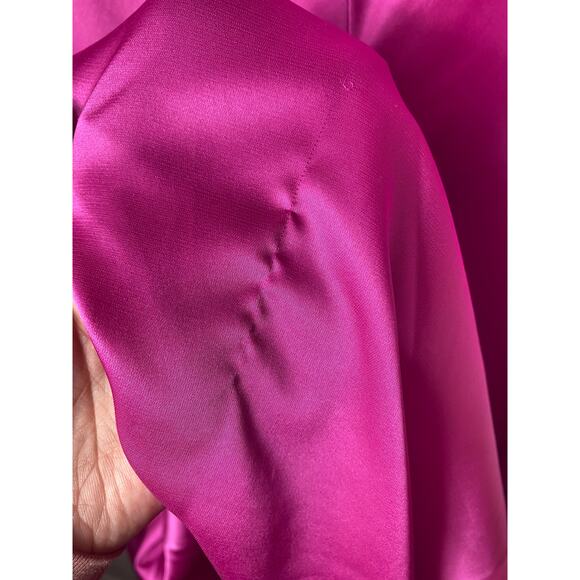 NWT MAC DUGGAL DRESS 10 GOWN PINK SATIN BRIDESMAID EVENING FORMAL WEDDING GUEST - Picture 16 of 16